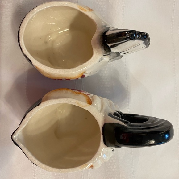 Vintage Napco Japanese Rooster, Hen Salt & Pepper, Cream & Sugar Set - Picture 10 of 15